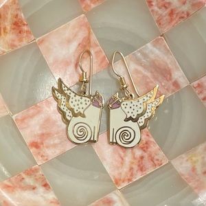 Laurel Burch Cat Goddess earrings